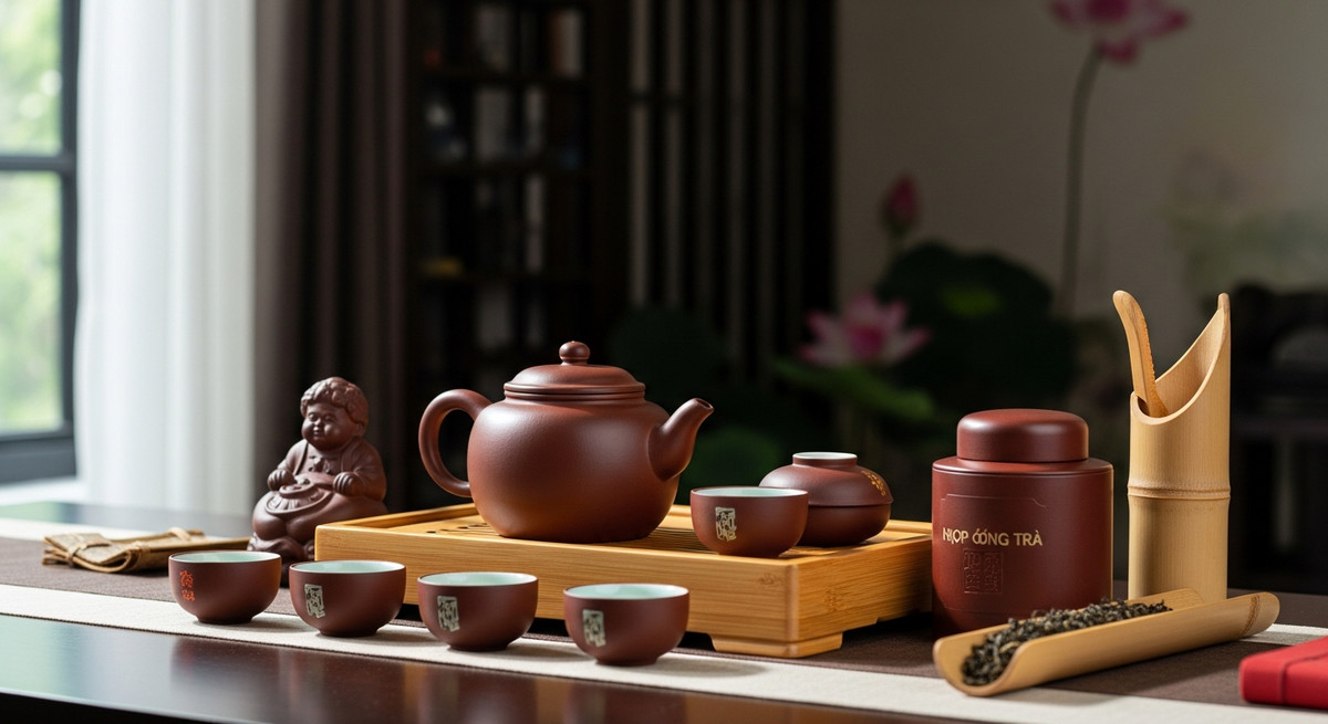 Anh minh hoa chu de ấm tử sa là gì