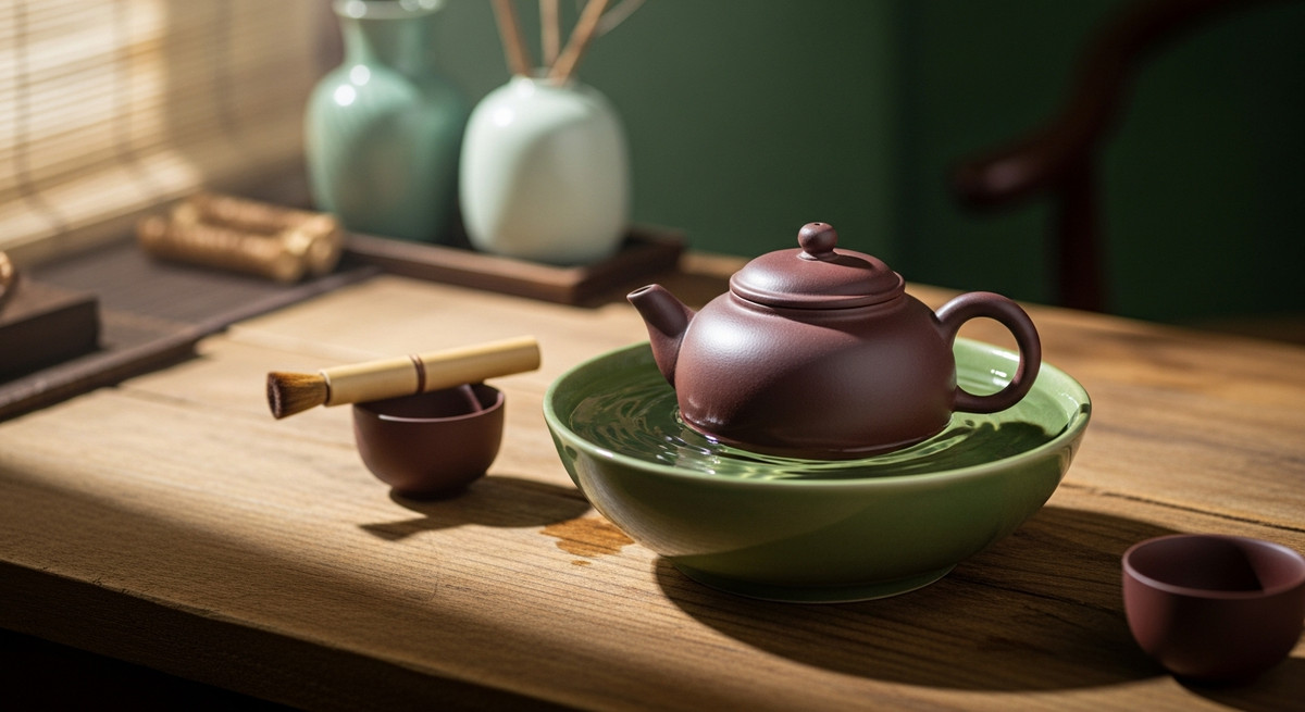 Anh minh hoa chu de cách nuôi ấm tử sa